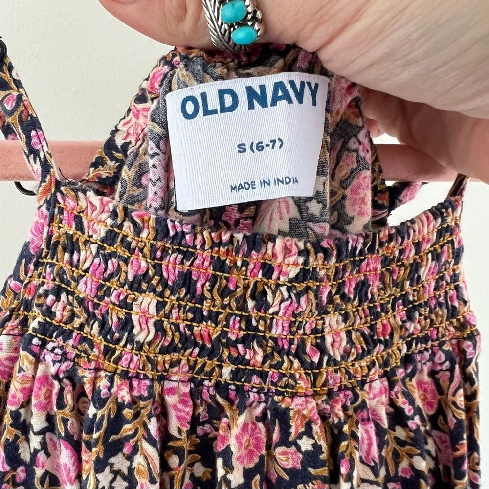 Girls sweet floral dress - Picture 3 of 4